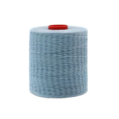 Kangfa 0,8 mm 1,0 mm Handgezweven lederen draad Platte wasdraad Polyester gewassen naaistraat
