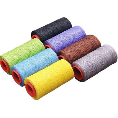 Abrasiebestendig 150D polyester naaiwerk Waxdraad voor leren handnaaiwerk
