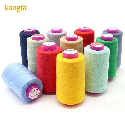 Kangfa 20s/6 100% polyester zak sluiting draad Naai draad voor zak en OEM ODM