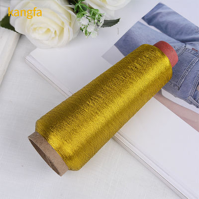 Polyester metalen borduurdraad voor Boho kleding accessoires in gekleurde kleur viscose