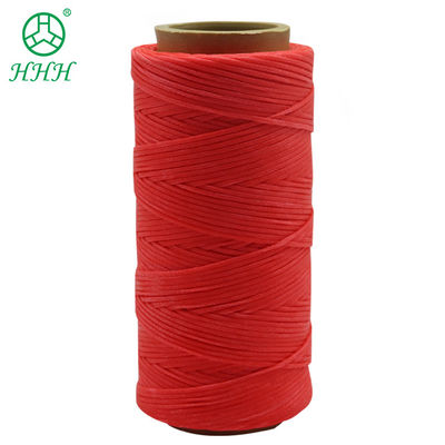 210D/16 Hoge sterkte 200M Flat Polyester Waxed Thread 1mm Voor schoenen Naaileer