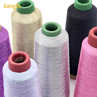 Metalen borduurdraad 100% polyester voor naaimachine Duurzaam overlock textiel