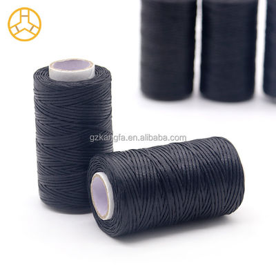 Polyester/Waxed Kangfa plat gebreide naaigarn voor gebreide wasdraad in lederen banken