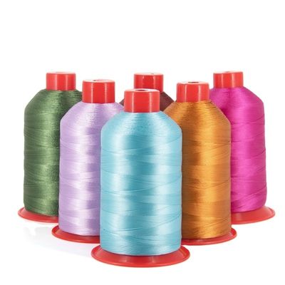V-92 16 oz. 6000Y Wit UV gebonden polyester draad voor filament garens type en ring twist