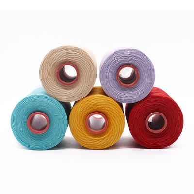 Kangfa 0,8 mm 1,0 mm Handgezweven lederen draad Platte wasdraad Polyester gewassen naaistraat