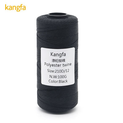 210d/12ply 100% High Tenacity Polyester Thread voor Crochet en Quilting in Multicolor