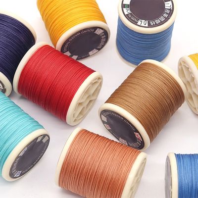 30 g 0,6 mm Hoge sterkte Cored voor leer naaien 70m Polyester gebonden Ronde gewassen draad