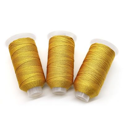 Direct verkopen van polyester metalen garen borduurmachine draden voor juwelen vondsten