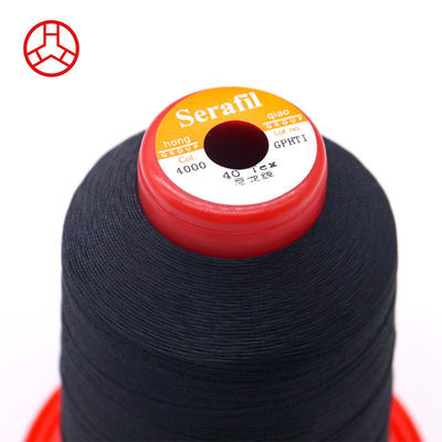 100G Gewicht Duurzaam naaigarn voor tas en schoenen 1300Y Lengte Tex70 Serafil Polyester