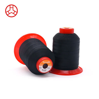 100G Gewicht Duurzaam naaigarn voor tas en schoenen 1300Y Lengte Tex70 Serafil Polyester