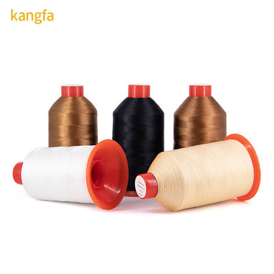 Filamentgarens type Kangfa 3000m Cone Nylbond Tkt-40 Bonded Nylon Thread voor bekleding