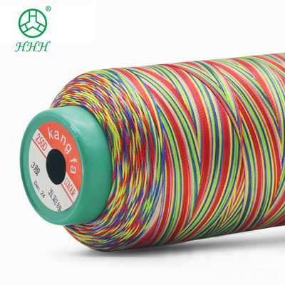 Kleurrijke High Tenacity Polyester Naad voor Kangfa Industrial 3ply 6ply 5colors