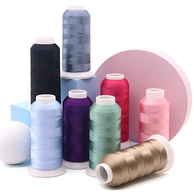 4000 Yard Kangfa 120d/2 Polyester 100% industrieel borduurdraad voor borduurmachine