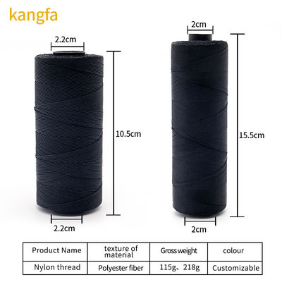 Sponsgarens: 100% nylongarens van 210D/12PLY 210D/18PLY polyester