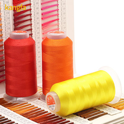 135G Polyester borduurmachine draad 120d voor consistente en mooie borduurwerk