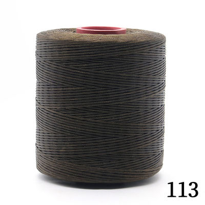 Uitstekend 1 spoel 700y 1mm vlak naaien Grove vlecht gewassen draad voor leer ambacht reparatie
