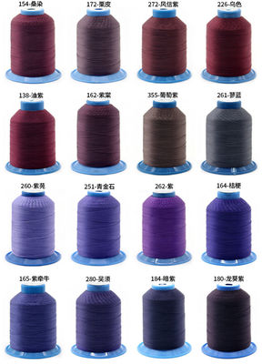 Gepersonaliseerd LOGO High Strength Polyester UV Sewing Thread voor leer naaien 100G Gewicht