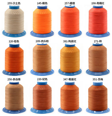 Gepersonaliseerd LOGO High Strength Polyester UV Sewing Thread voor leer naaien 100G Gewicht