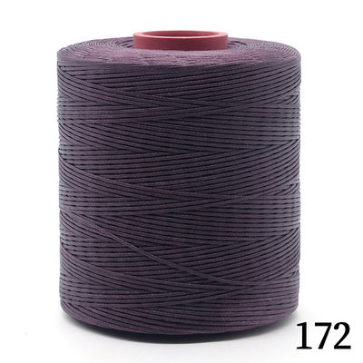 400G Waterdicht Zwart 0,8 mm 1 mm 100% Polyester Plat gewassen gebreide draad voor leer
