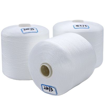 Raw White 150D/3 Tex45 TKT60 Polyester Naad met lage krimp en duurzaamheid