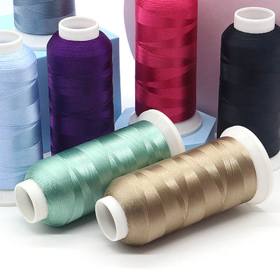 4000 Yard borduurdraad voor machine 720 kleuren 100% polyester polyester / viscose