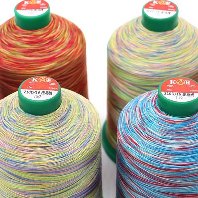 400 g per rol 2 mm gevlochten draad 420D/16 niet gewassen polyesterdraad voor het naaien van schoenen