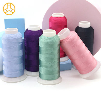 120D/2 Garensgetal 720 Kleuren 4000 Yard Polyester Borduurdraad voor naaimachine