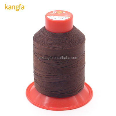High Tenacity Tex70 Nylon Bonded Thread for Sewing Sofa Leather Shoes in Dyeed Pattern