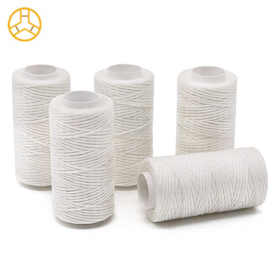 100% polyester plat gewassen draad voor Kangfa waterdicht 0,8 mm 1 mm polyester leer 50m