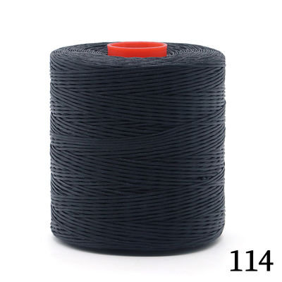 Diameter 2 mm 400 g Polyester Wax Bonded Braided Thread voor lederen naaigarn 420D/16