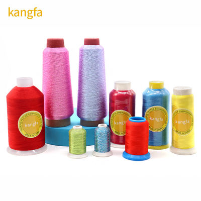 Polyester / viscose borduurdraad 5000 Yard Mercerized voor borduurmachine