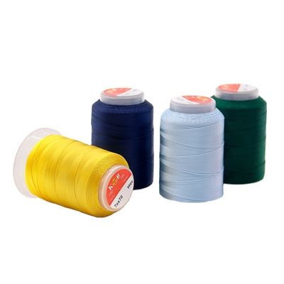 100% polyester chemisch bestand naaigarn voor leer 30 g sterkte polyester