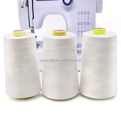 Witte 40S/2 quilting draad voor weefgetouw rand taping bodem Duurzaam en langdurig