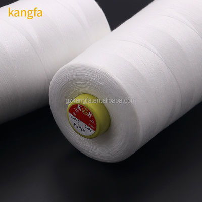 Witte 40S/2 quilting draad voor weefgetouw rand taping bodem Duurzaam en langdurig