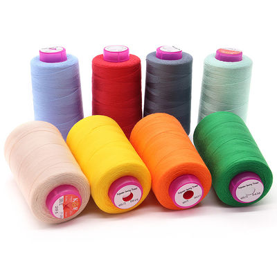 Goedkope high tenacity 40/2 Spun polyester naalddraad op maat