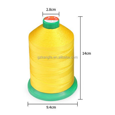 100% polyester zwart 210D/3 Nylon draad voor dekbed en matras Super 450g