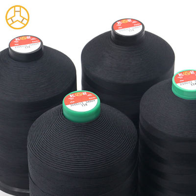 100% polyester zwart 210D/3 Nylon draad voor dekbed en matras Super 450g