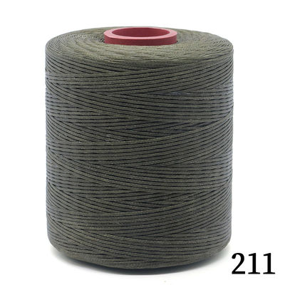 210D/16 Polyester Naaddraad Handnaaid Lederachtig Naad 0.8mm 1mm 240 Kleuren