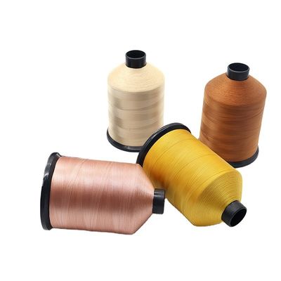 UV Protect 210d/3 White Polyester Heavy Duty Sewing Threads voor liefhebbers van polyester / nylon