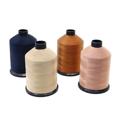 UV Protect 210d/3 White Polyester Heavy Duty Sewing Threads voor liefhebbers van polyester / nylon