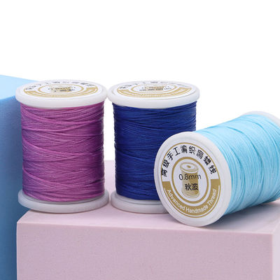 20 g Gewicht MERCERIZED Flat Sewing Grof vlecht Waxed draad Voor leer ambachtelijke reparatie