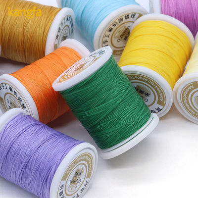 20 g Gewicht MERCERIZED Flat Sewing Grof vlecht Waxed draad Voor leer ambachtelijke reparatie