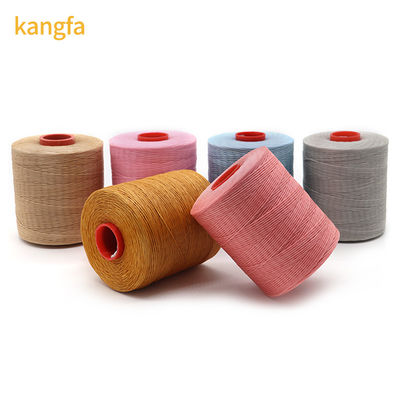 410G Kangfa 0,8 mm vlakke wasdraad voor handgemaakt leren naaien in 210D/16 Garn Count