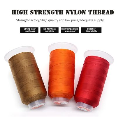 Ondersteuning 7 dagen Voorbeelden bestelling Levertyd 100g High Tenacity Nylon draad voor leerproducten