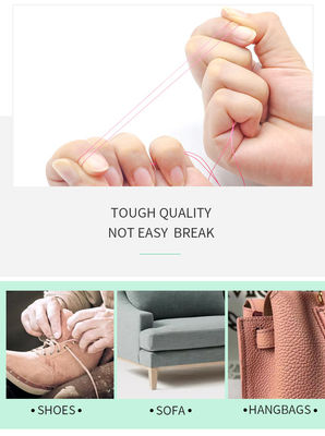 Ondersteuning 7 dagen Voorbeelden bestelling Levertyd 100g High Tenacity Nylon draad voor leerproducten
