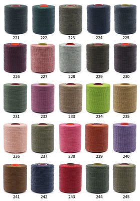 Kangfa 0,8 mm 1,0 mm polyester gewassen naaigraad voor het maken en repareren van leer 680m