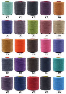Kangfa 0,8 mm 1,0 mm polyester gewassen naaigraad voor het maken en repareren van leer 680m