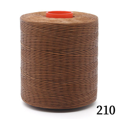 Kangfa 0,8 mm vlakke gewassen naaigraad voor het naaien van leer /240 kleuren /op maat gemaakt