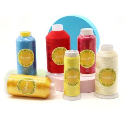 Polyester/Nylon 120D/2 4000 Yard Borduurdraad 100g Gewicht voor Borduurmachine
