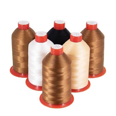 210d/3 High Tenacity Polyester Thread voor naaimachine Multicolor Top Sewing Thread